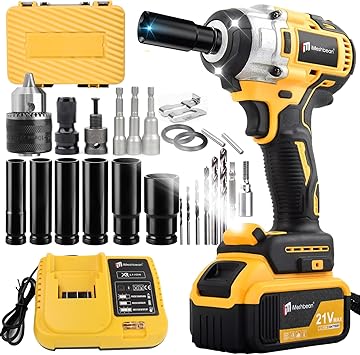 DEWALT 20V MAX Cordless Impact Wrench, 1/2" Hog Ring, High Torque, Brushless, Bare Tool Only (DCF961B)/pallet