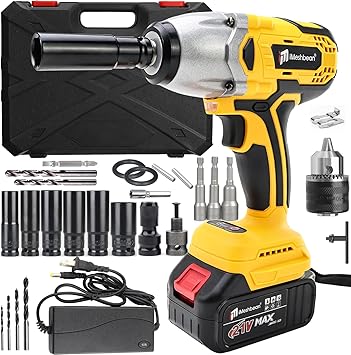 DEWALT 20V MAX Cordless Impact Wrench, 1/2" Hog Ring, High Torque, Brushless, Bare Tool Only (DCF961B)/pallet