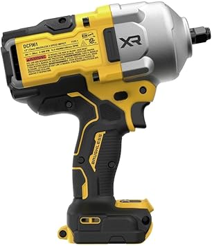 DEWALT 20V MAX Cordless Impact Wrench, 1/2" Hog Ring, High Torque, Brushless, Bare Tool Only (DCF961B)/pallet