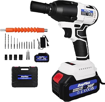 DEWALT 20V MAX Cordless Impact Wrench, 1/2" Hog Ring, High Torque, Brushless, Bare Tool Only (DCF961B)/pallet