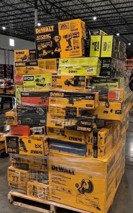 Mixed tools pallets | Dewalt-Milwaukee