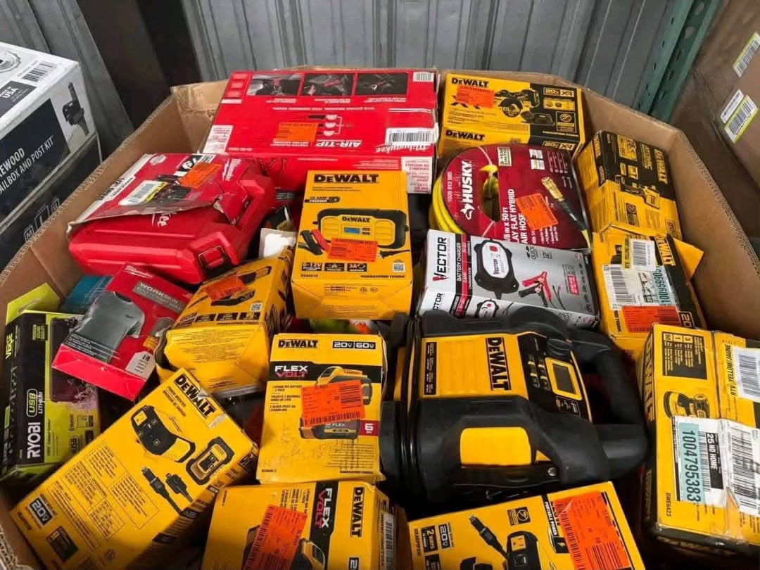 Mixed tools pallets | Dewalt-Milwaukee